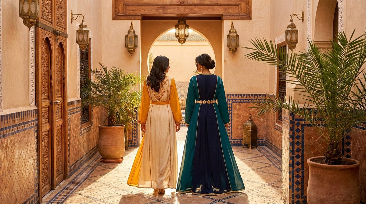 Moroccan Kaftan Vs. Moroccan Takchitas