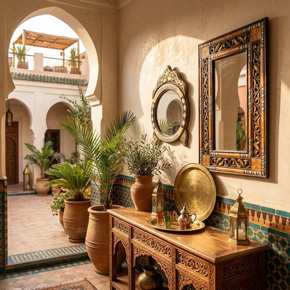 Camel Bone Mirrors