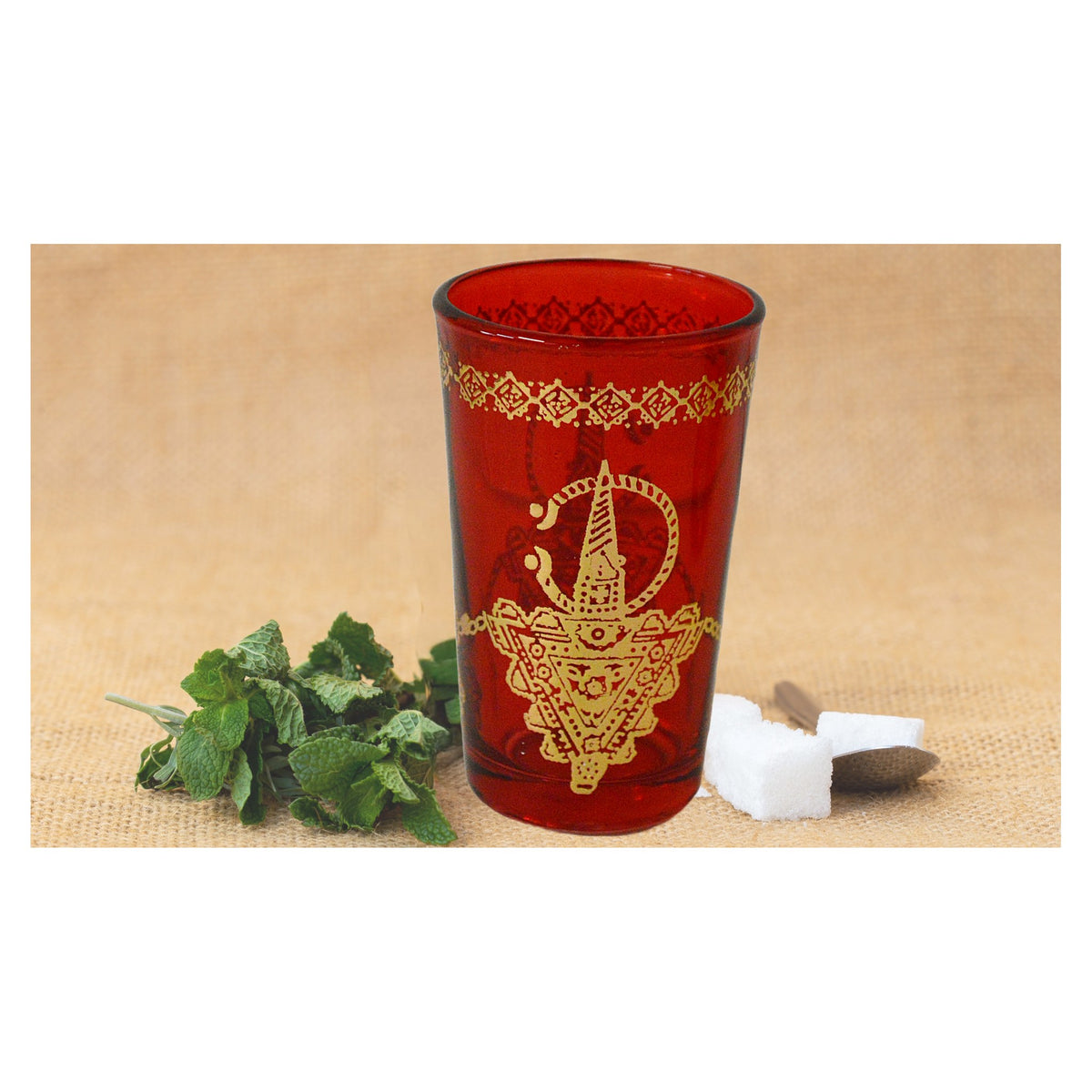 Berber Moroccan Tea Glasses Set of 6