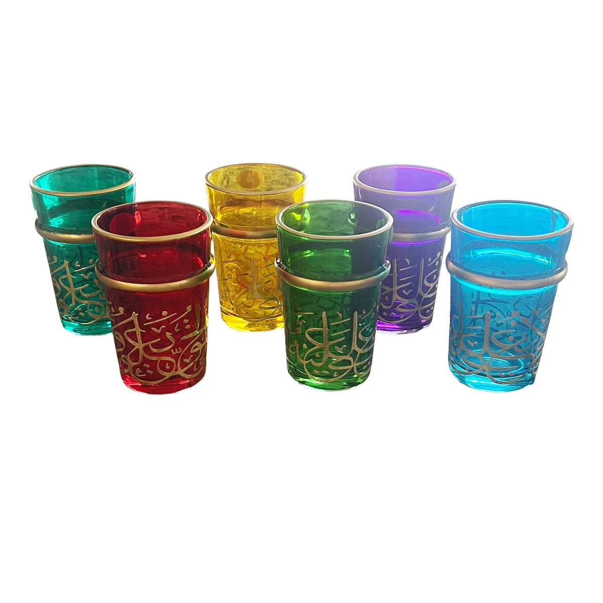 Casablanca Moroccan Tea Glasses Set of 6