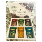 Casablanca Moroccan Tea Glasses Set of 6