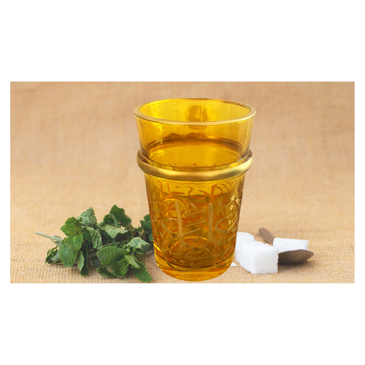 Casablanca Moroccan Tea Glasses Set of 6