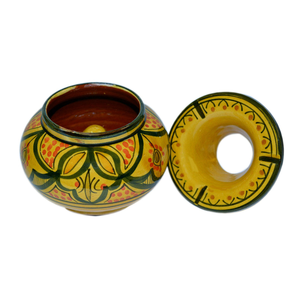 Smokeless Ashtray Large Safi - Yellow
