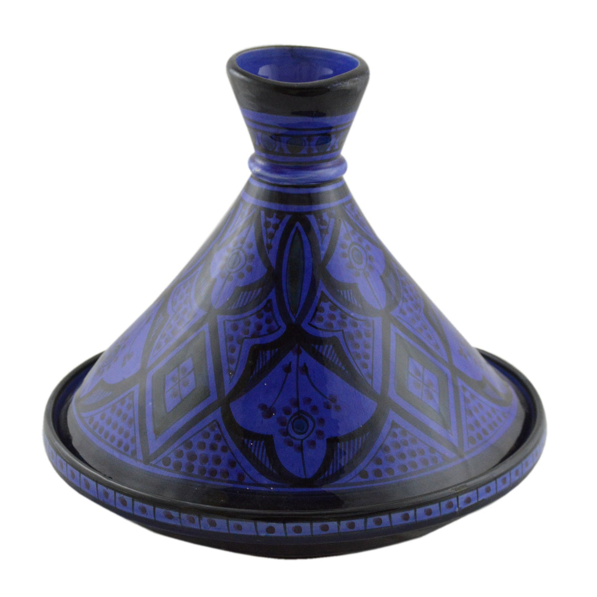 Serving Tagine Safi Royal Blue 12 inches diameter