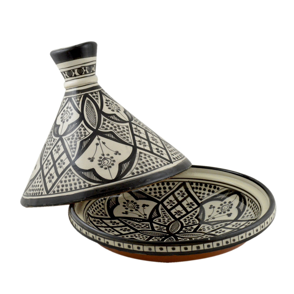 Serving Tagine Fes Black Large 12 inches diameter