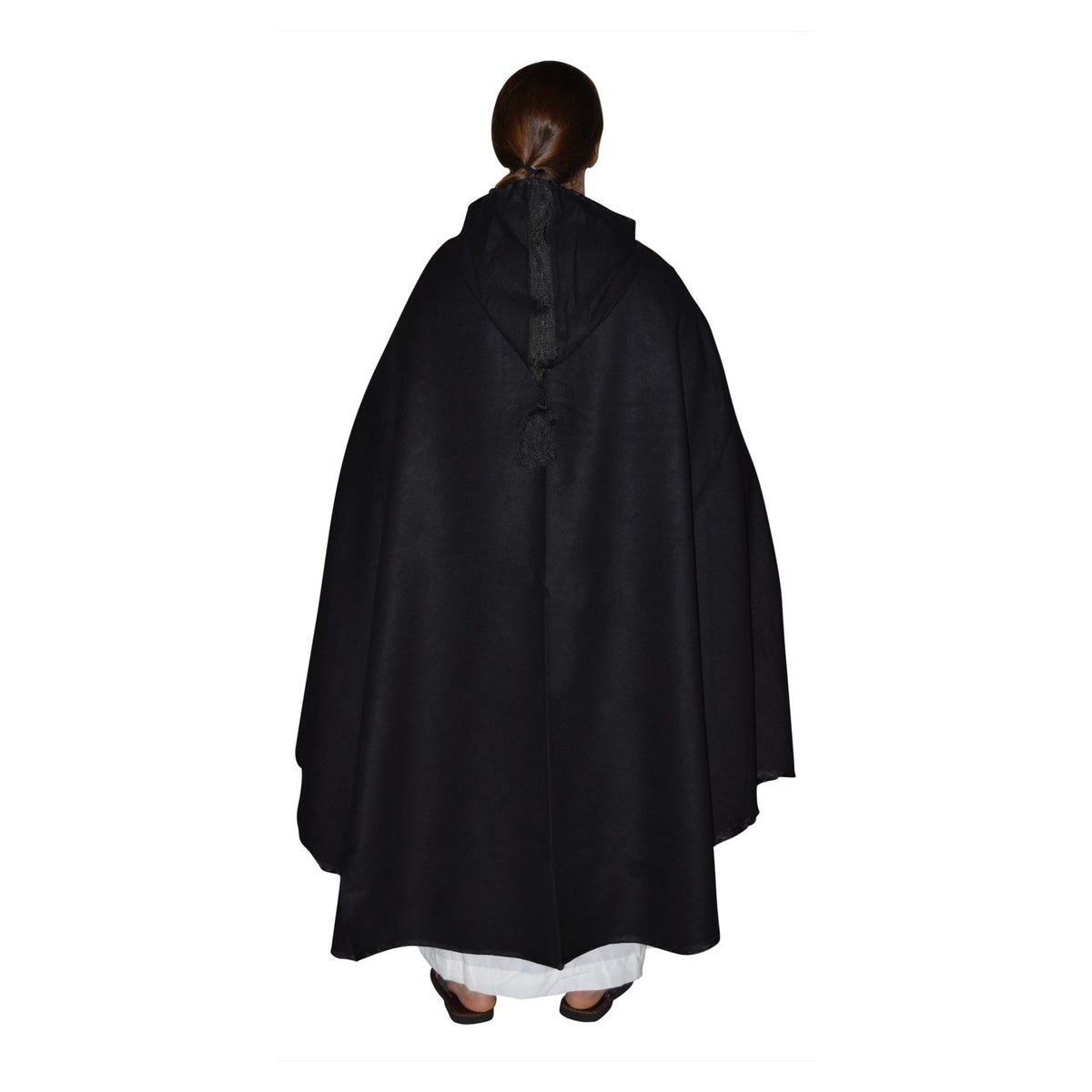 Handmade Moroccan Man Cape - Black