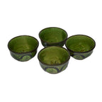 Dipping Sauce Bowl Set of 4 X small Safi - Green