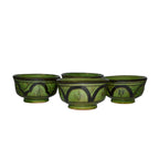 Dipping Sauce Bowl Set of 4 X small Safi - Green