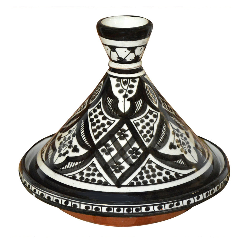 Serving Tagine Fes Medium 10 inches diameter - Black