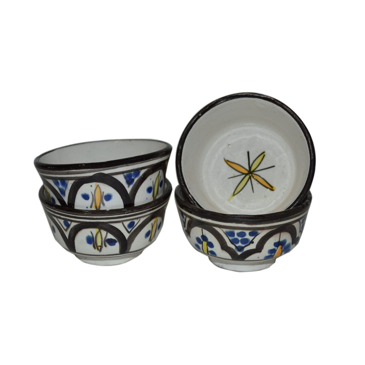 Dipping Sauce Bowl Set of 4 X small - White