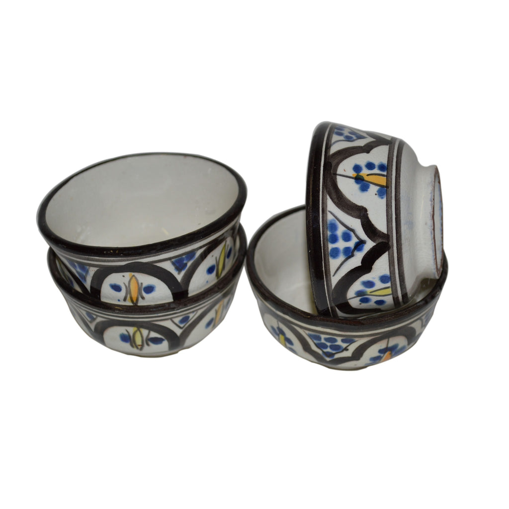 Dipping Sauce Bowl Set of 4 X small - White