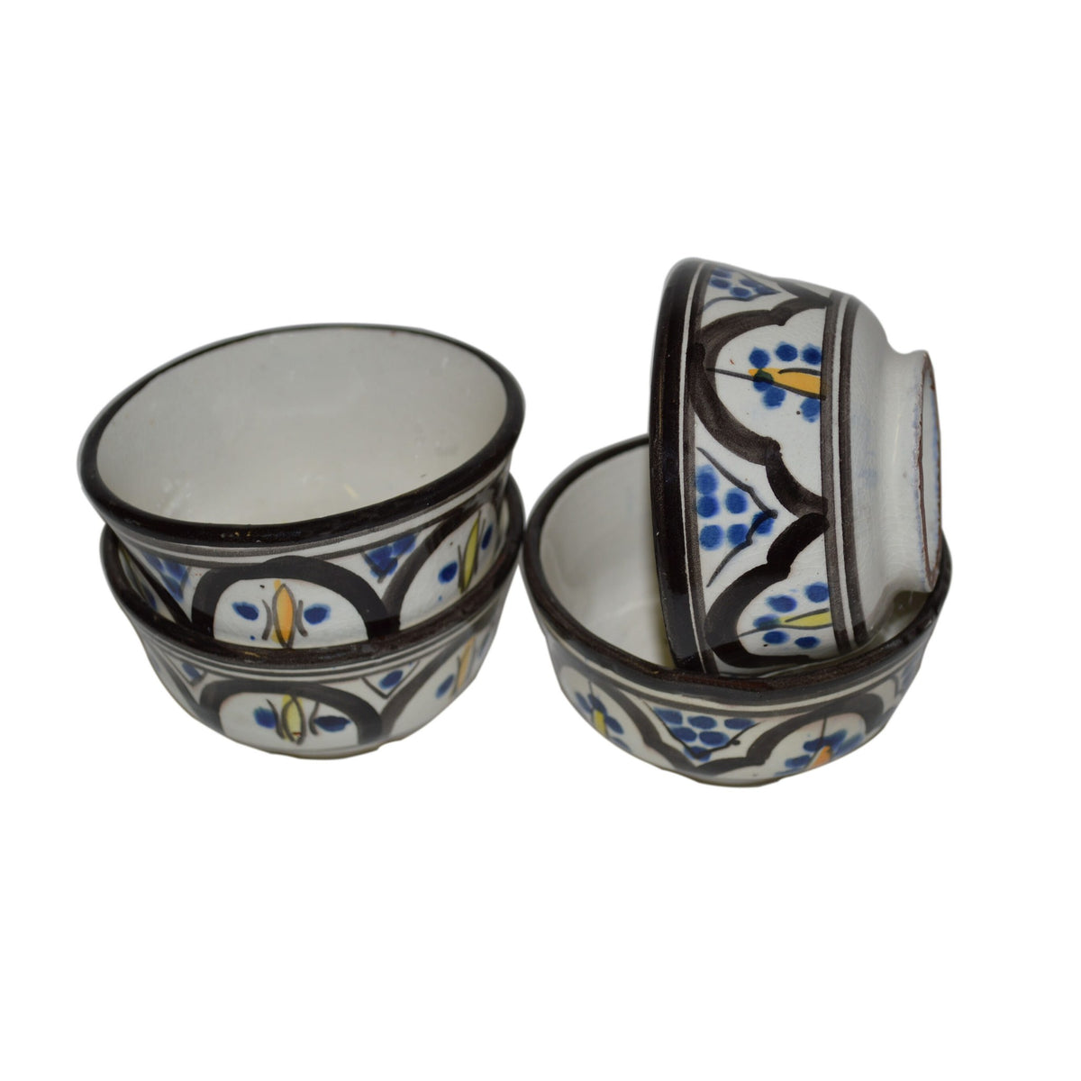 Dipping Sauce Bowl Set of 4 X small - White