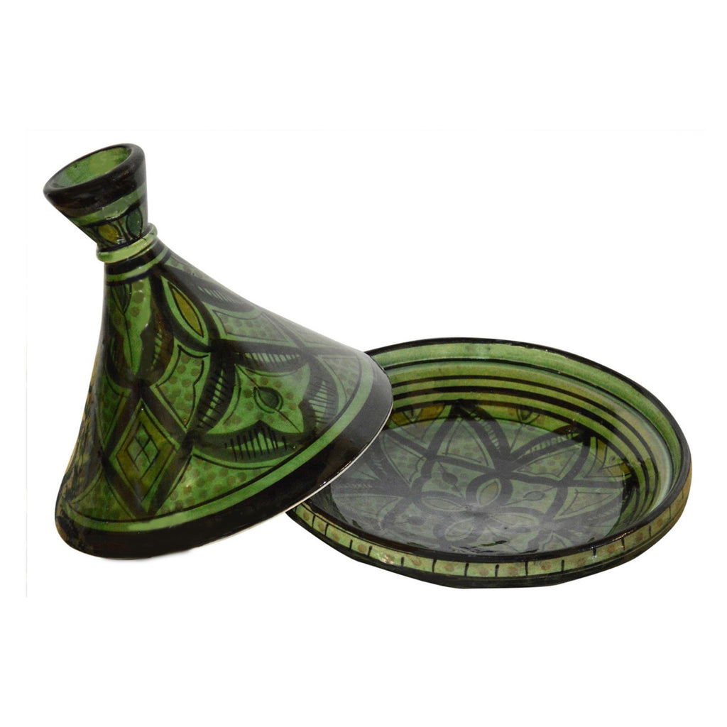 Serving Tagine Safi Small 8 inches - Green