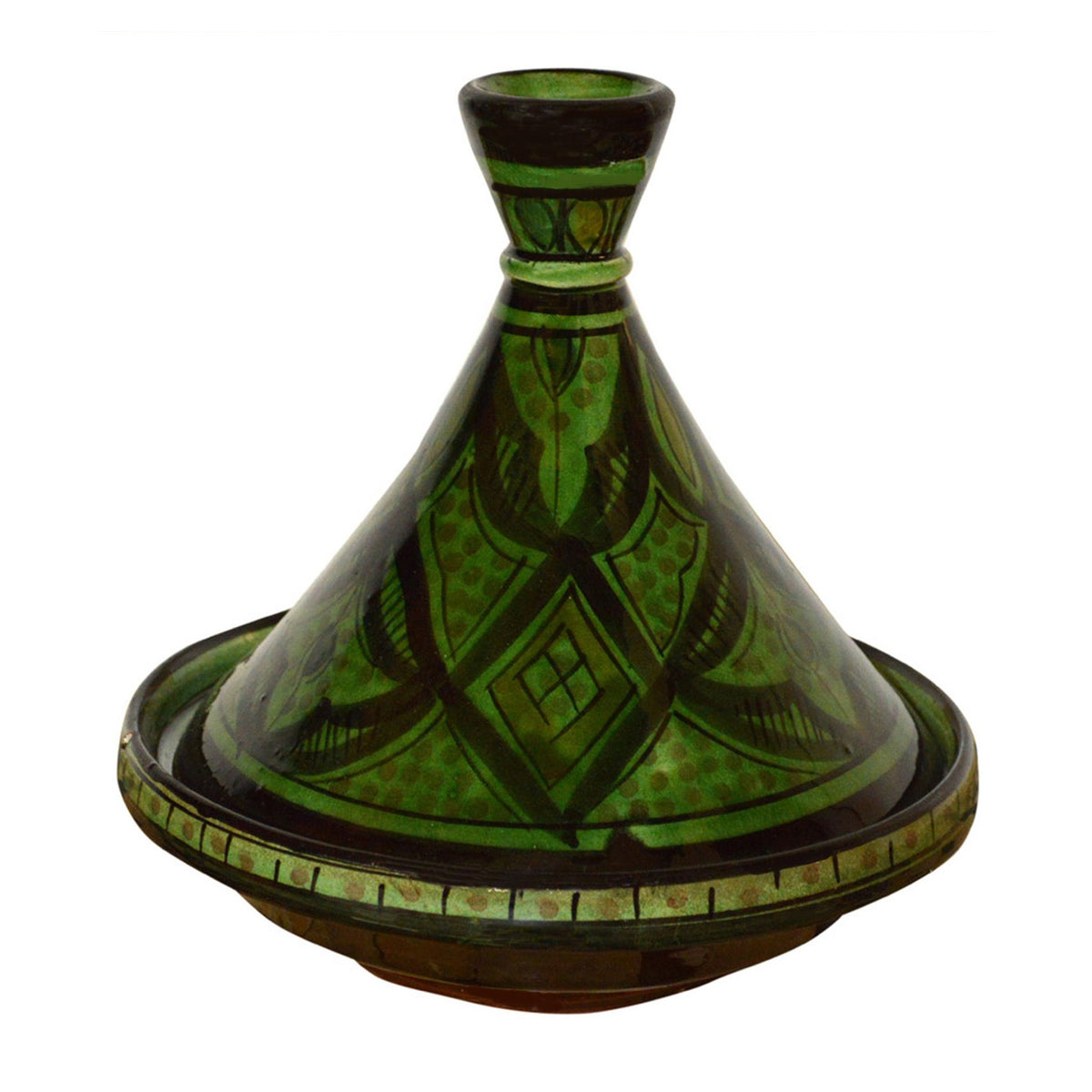 Serving Tagine Safi Small 8 inches - Green