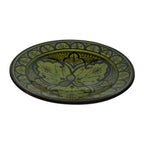 Ceramic Serving Plate Handmade Large 12" Safi Green