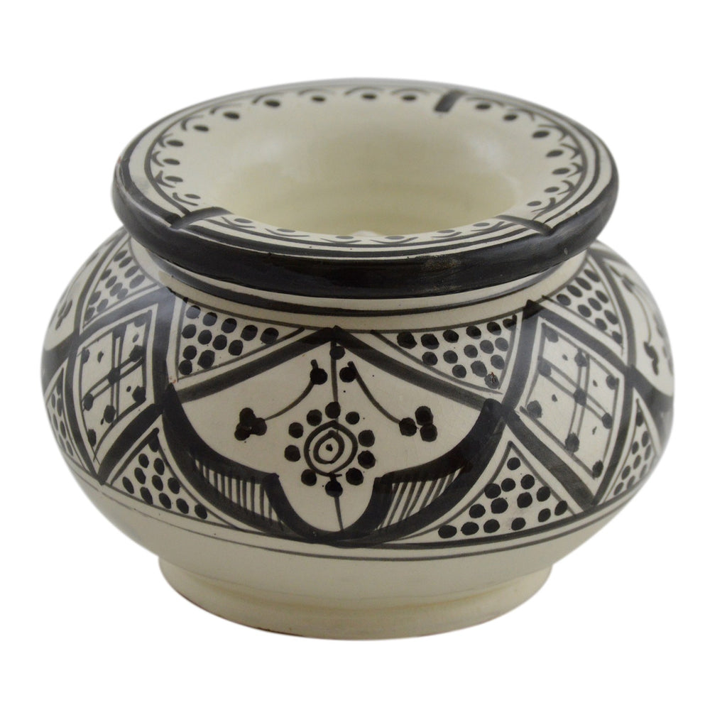Smokeless Ashtray X-large Black & White