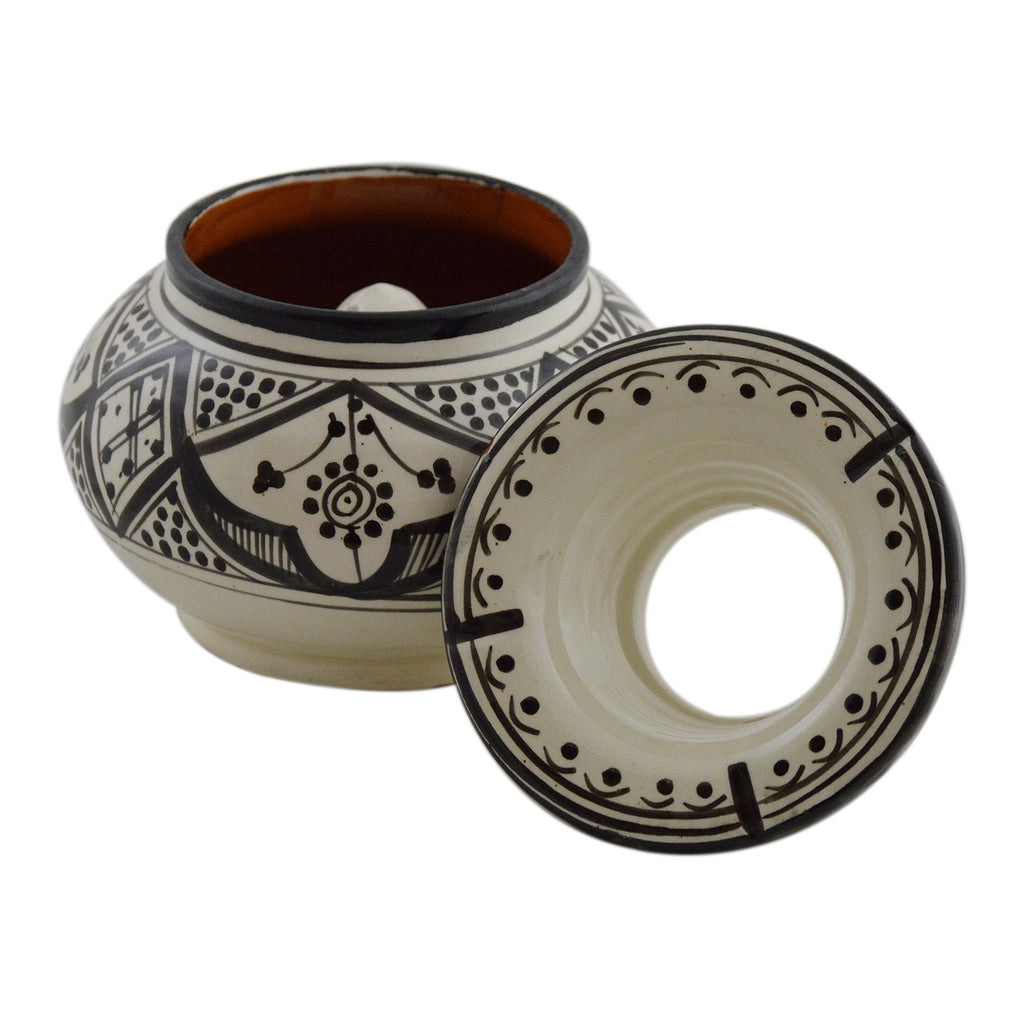 Smokeless Ashtray X-large Black & White