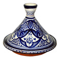 Serving Tagine Fes Medium 10 inches diameter - Blue