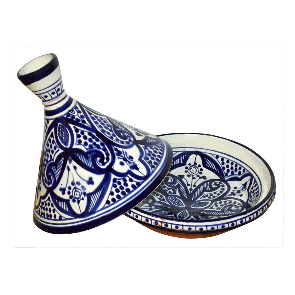 Serving Tagine Fes Blue Small 8 inches