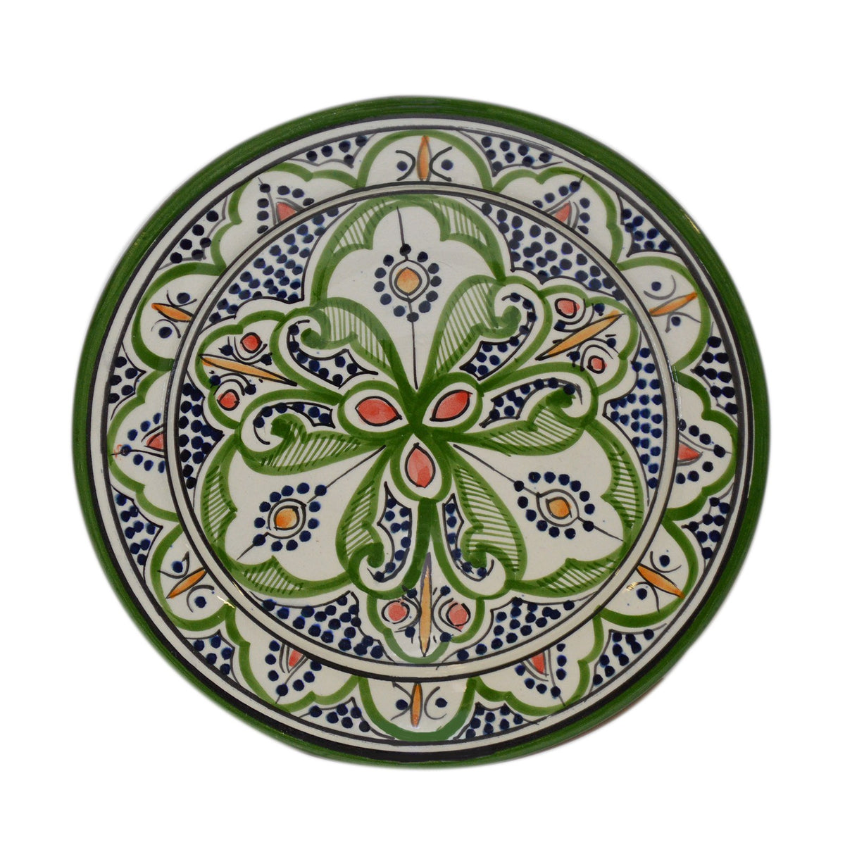 Verde Ceramic Handmade Plate Medium 10"