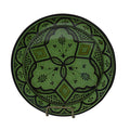 Safi Green Serving Plate Medium 10"
