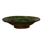 Safi Green Serving Plate Medium 10"