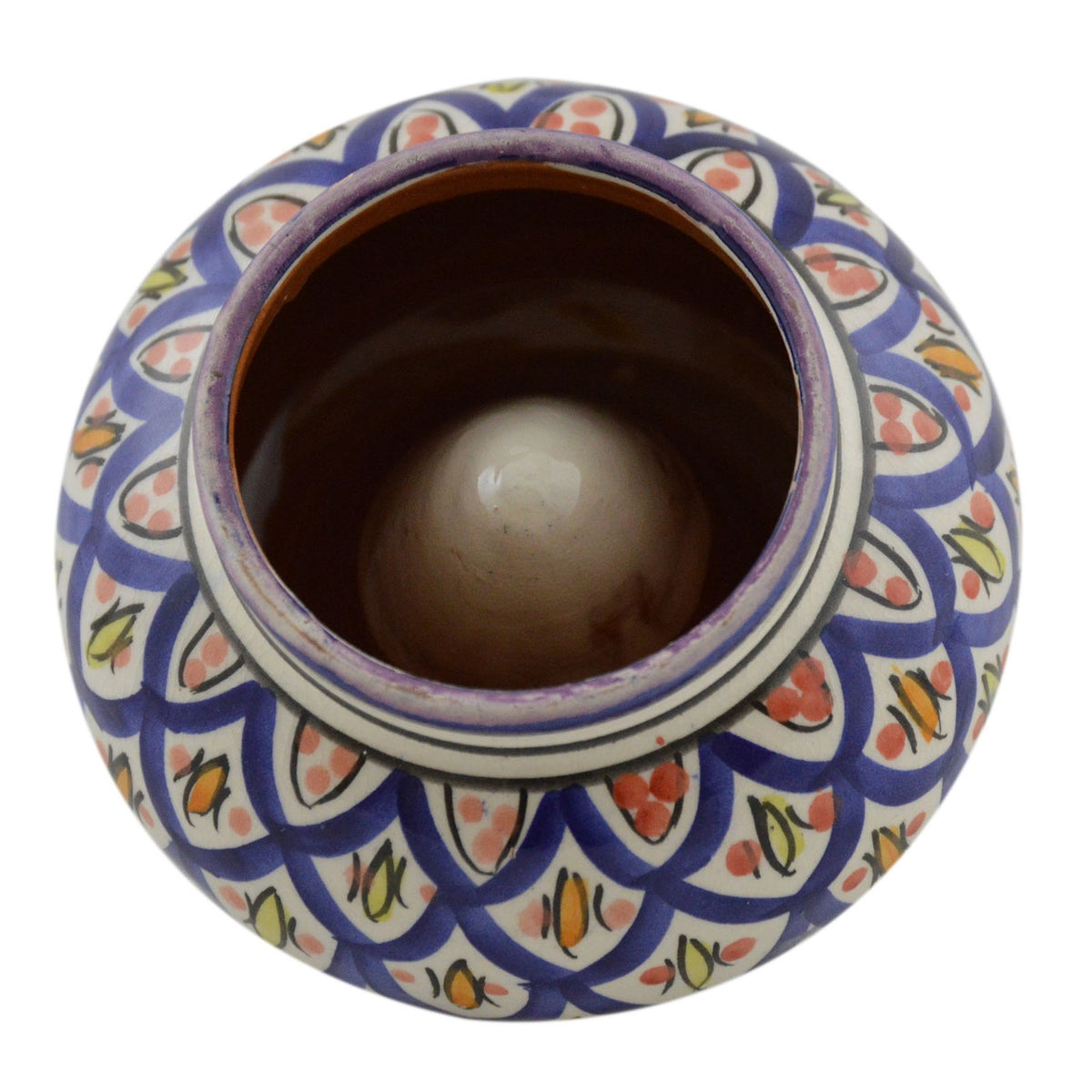 Smokeless Ashtray Medium Kwass - White Blue
