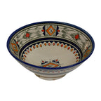 Berber Multicolored Handmade Serving Bowl 12 inches Large