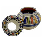 Smokeless Ashtray Medium Stripe - Blue Multicolored