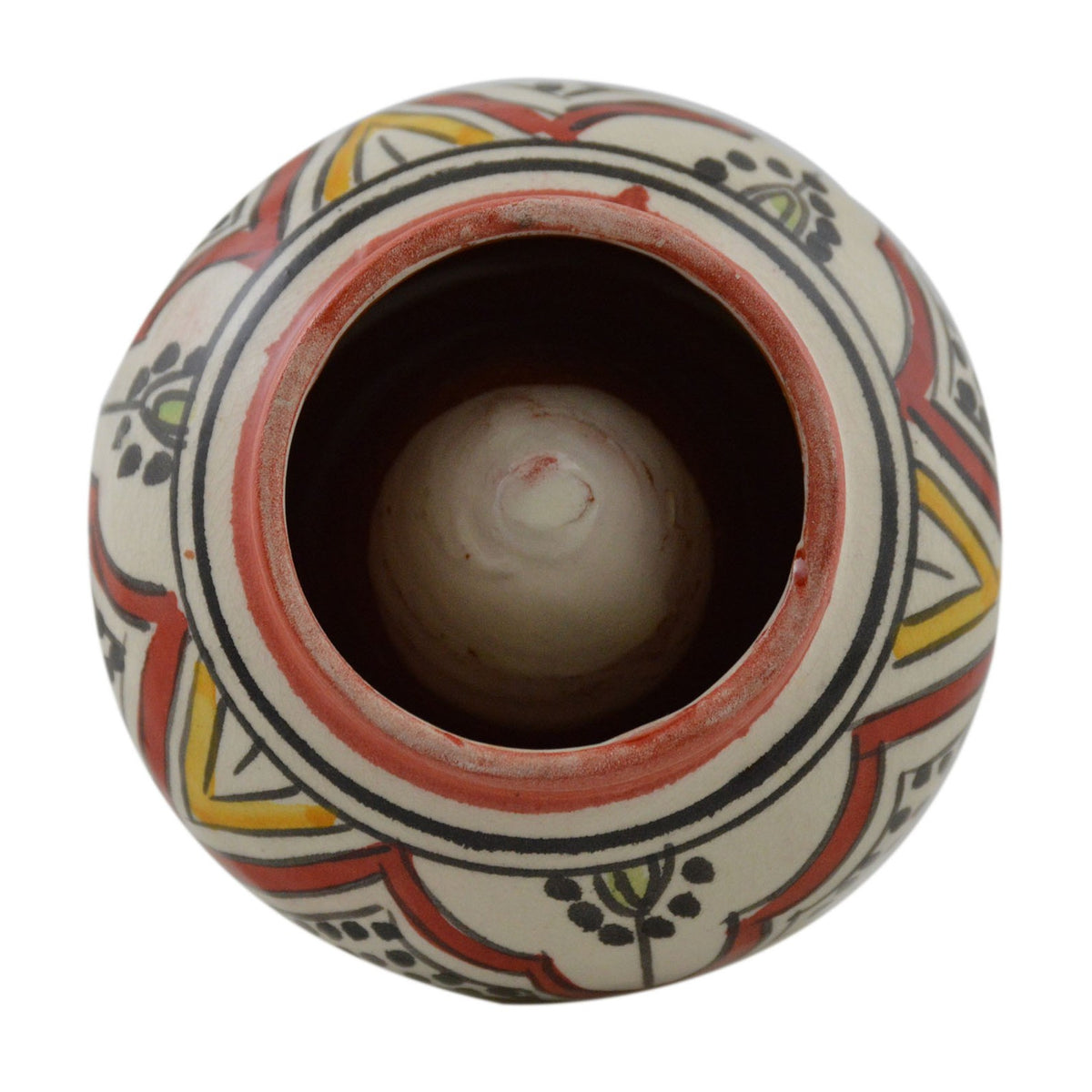 Smokeless Ashtray Small Safi White Orange
