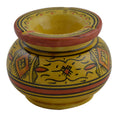 Large Berber Yellow Moroccan Smokeless Ashtray