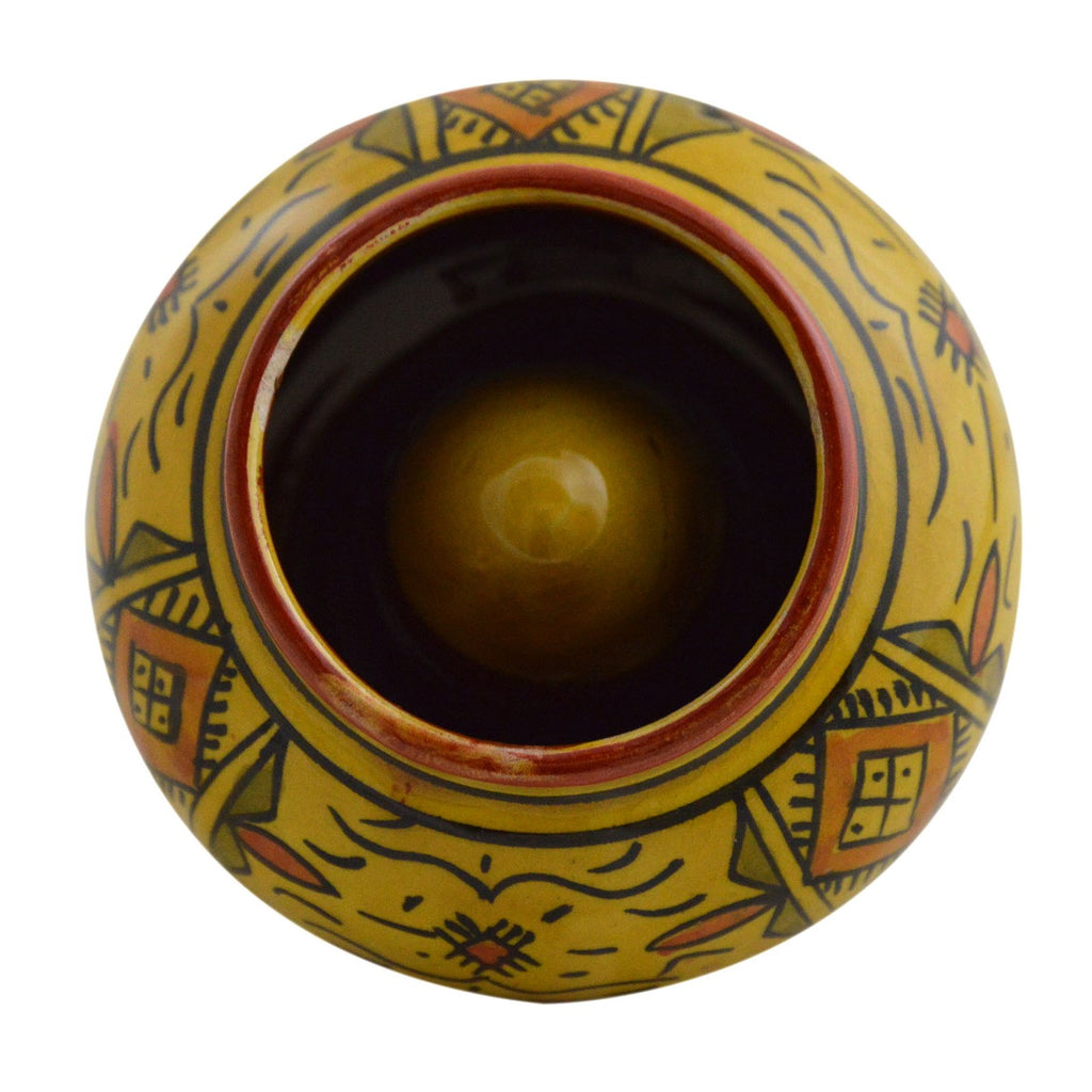 Smokeless Ashtray Large Berber Yellow