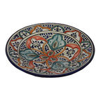 Rainbow Ceramic Serving Plate Medium 10"
