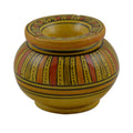 Large Yellow Stripes Moroccan Smokeless Ashtray
