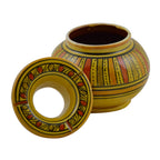 Smokeless Ashtray Large Stripe Yellow