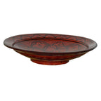 Safi Ceramic Serving Plate Handmade Large 12" - Red