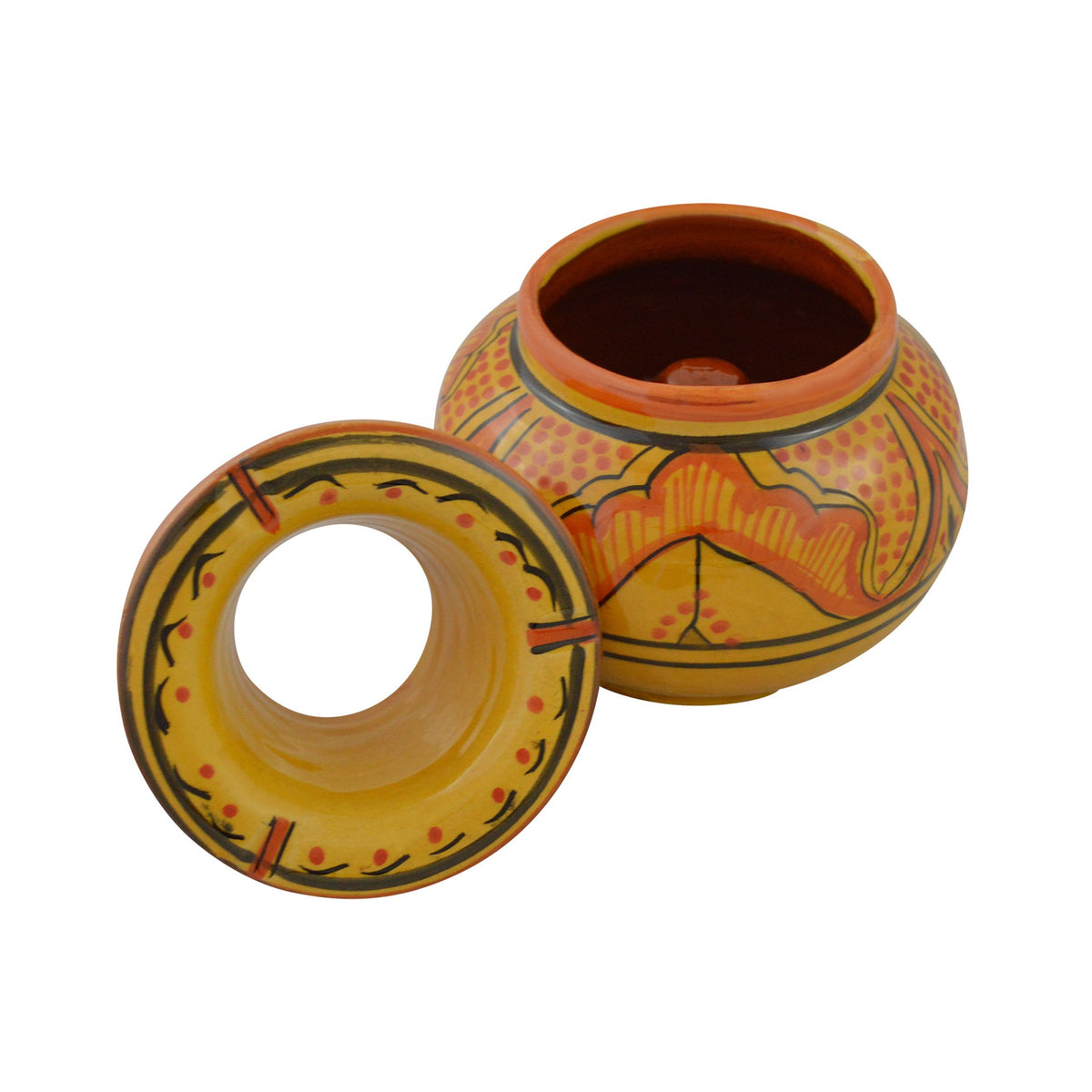 Yellow Lwimina Smokeless Ashtray Small