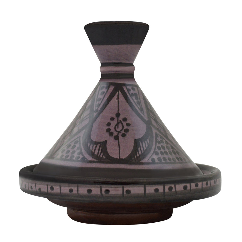 Moroccan Serving Tagine & 6 inches - Purple