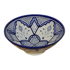 Fes Handmade Serving Bowl 12 inches Large - Blue