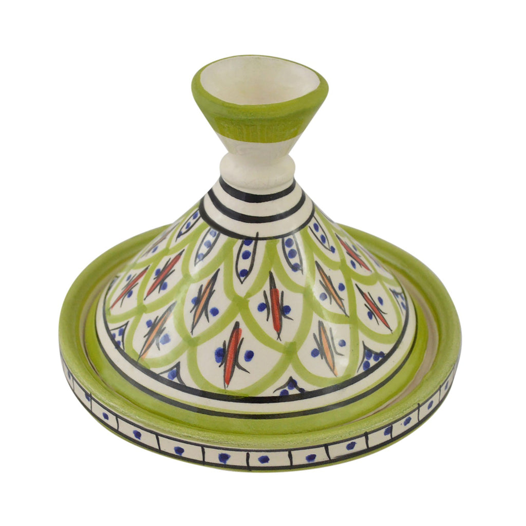 Moroccan Serving Tagine Kwass White Lime  6 inches