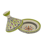 Moroccan Serving Tagine Kwass White Lime  6 inches