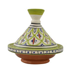 Moroccan Serving Tagine Kwass White Lime  6 inches