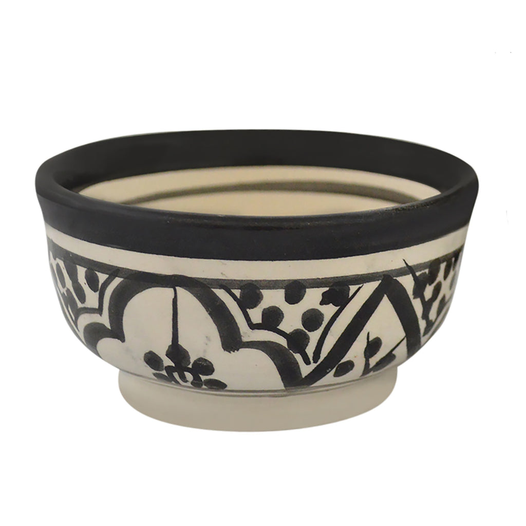 Dipping Sauce Bowl Set of 4 X small - White&Black