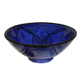 & Handmade Serving Bowl 12 inches Large - Blue