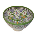 Small 8 Inches Verde Handmade Moroccan Serving Bowl