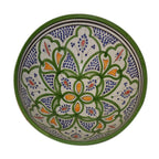 Small 8 Inches Verde Handmade Moroccan Serving Bowl