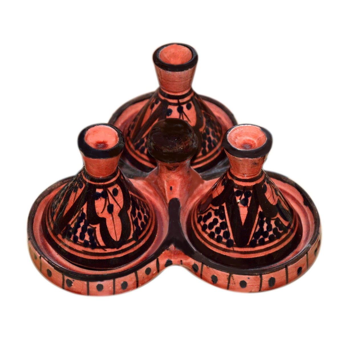 Triple Spice Holder Safi - Red