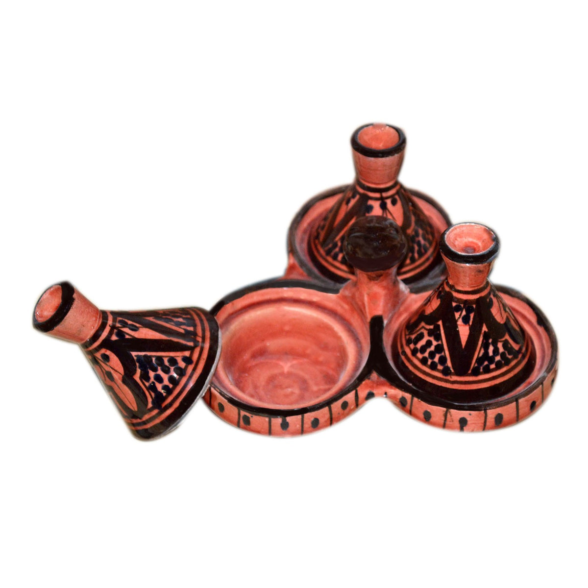 Triple Spice Holder Safi - Red