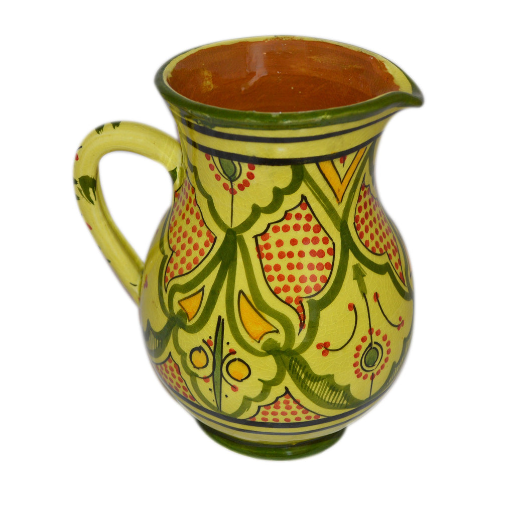 Ceramic Serving Pitcher Lime green