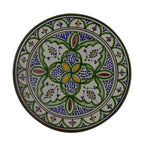 Verde Ceramic Serving Plate Handmade Large 12"